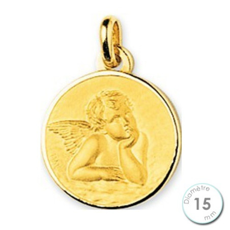 Médaille de baptême Ange en Or
