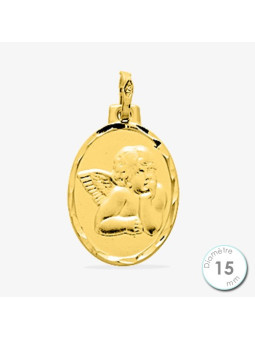 Médaille de baptême Ange en Or