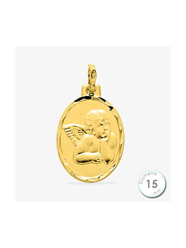 Médaille de baptême Ange en Or
