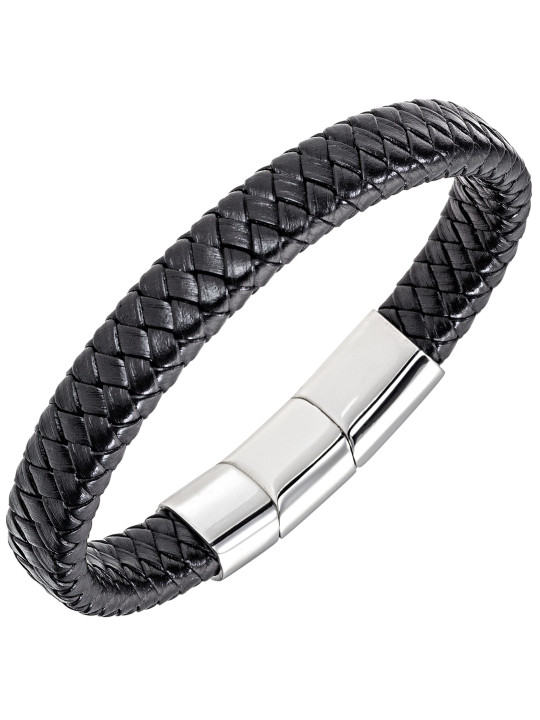 Bracelet All Blacks cuir noir 682445