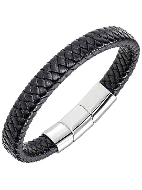 Bracelet All Blacks cuir noir 682445
