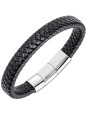 Bracelet All Blacks cuir noir 682445