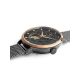 Montre automatique Pierre Lannier acier milanais noir 310F988