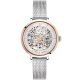 Montre squelette Pierre Lannier femme or rose acier argent 312B628
