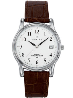 Montre homme Certus cuir marron 610592