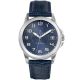 Montre Certus homme bleue bracelet cuir 610725