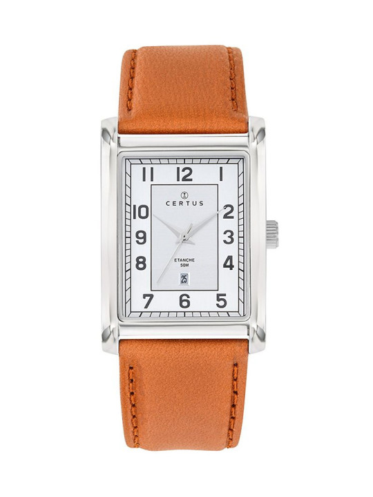 Montre Certus rectangulaire style vintage 611269