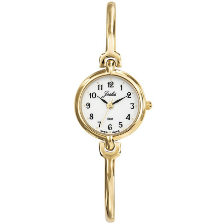 Montre femme dorée Certus Joalia bracelet fin 630503