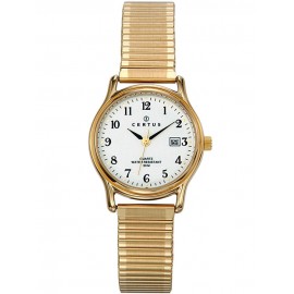 Montre femme Certus bracelet extensible doré 630714