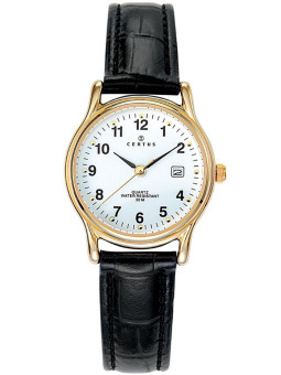 Montre Femme Certus cuir noir 646500