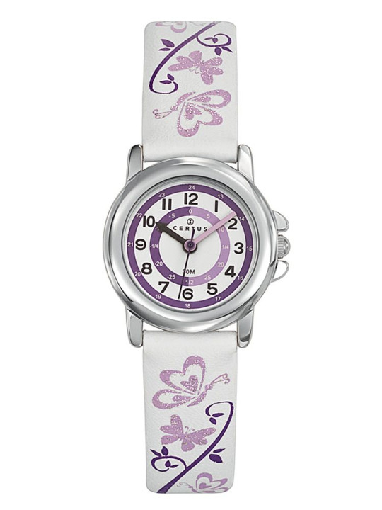 Montre enfant Certus papillon violet 647547