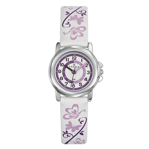 Montre enfant Certus papillon violet 647547