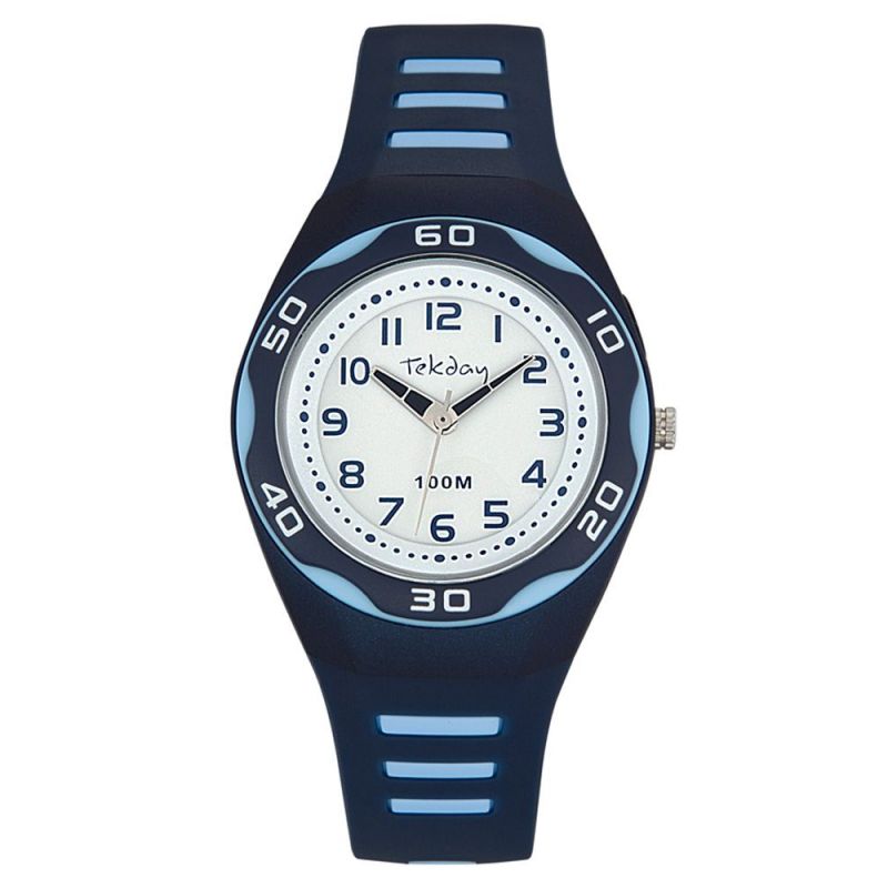 Montre enfant Tekday bleue 653492