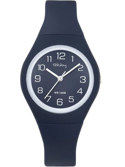 Montre Tekday bleue et blanche 654142