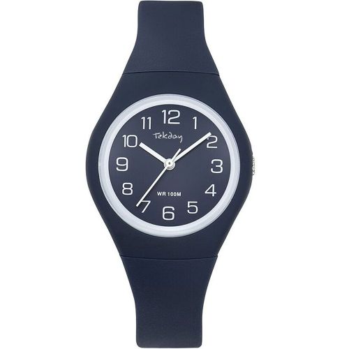 Montre Tekday bleue et blanche 654142