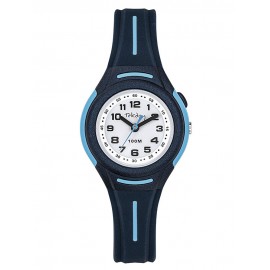 Montre enfant Tekday nuances de bleu 654673