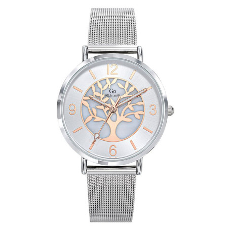 Montre femme Go milanais argenté arbre de vie 695439