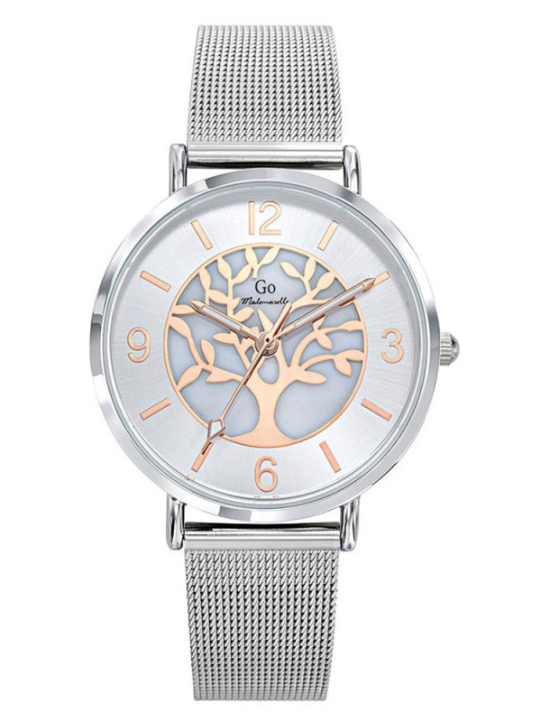Montre femme Go milanais argenté arbre de vie 695439