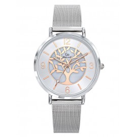 Montre femme Go milanais argenté arbre de vie 695439