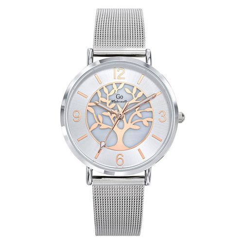 Montre femme Go milanais argenté arbre de vie 695439