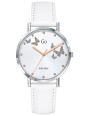 Montre Go for Girl Only blanche papillons 699346