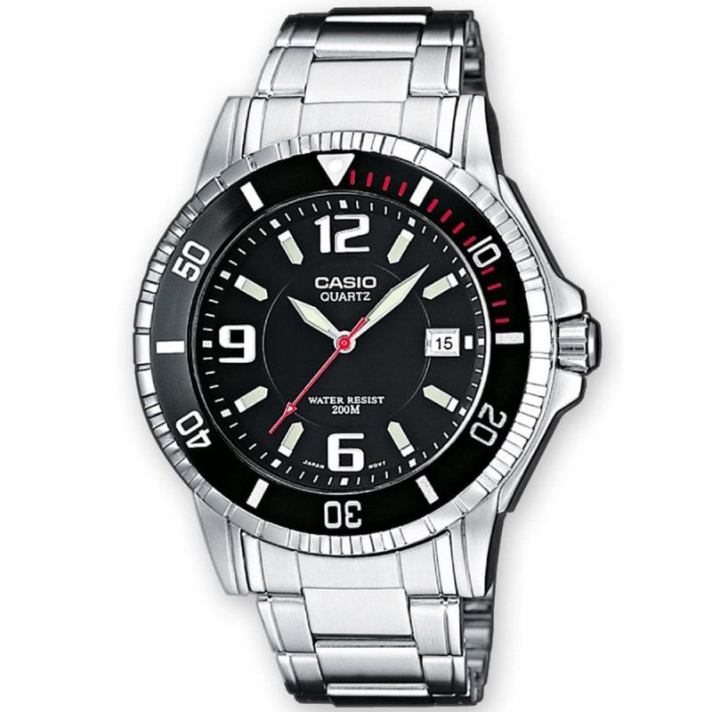 Montre Casio étanche 200 mètres MTD-1053D-1AVES