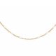 Collier argent doré et résine olives blanche