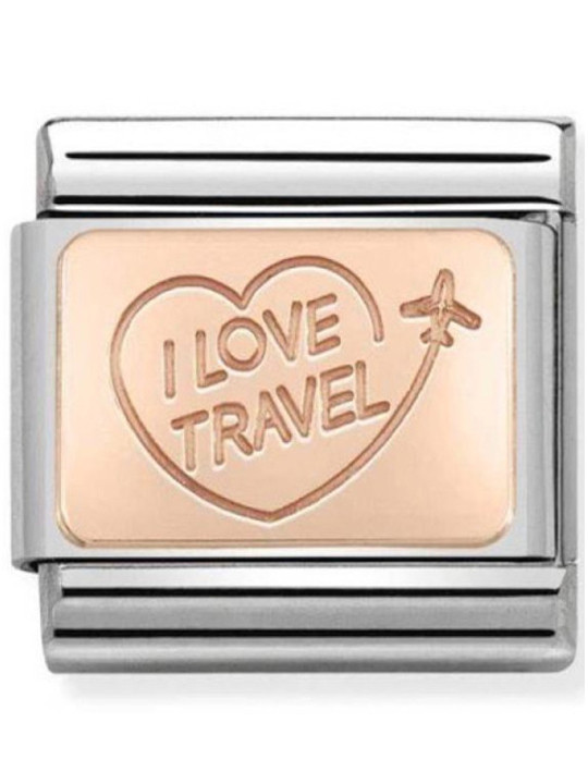 Maillon Nomination classic I love travel