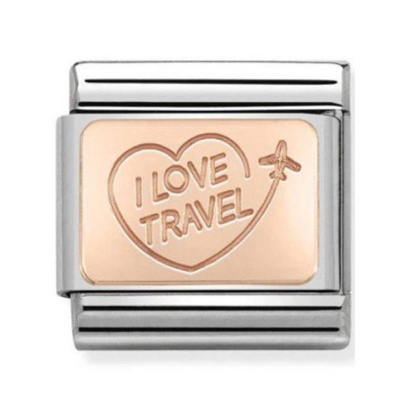 Maillon Nomination classic I love travel