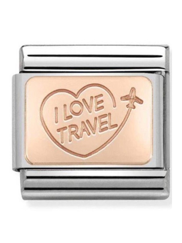 Maillon Nomination classic I love travel