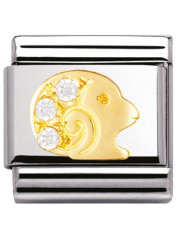 Maillon Nomination classic zodiaque Bélier et pierres