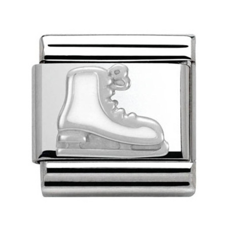 Maillon Nomination classic patin à glace en Argent