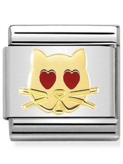 Maillon Nomination classic chat amoureux