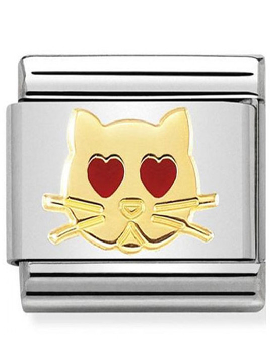 Maillon Nomination classic chat amoureux