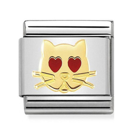 Maillon Nomination classic chat amoureux