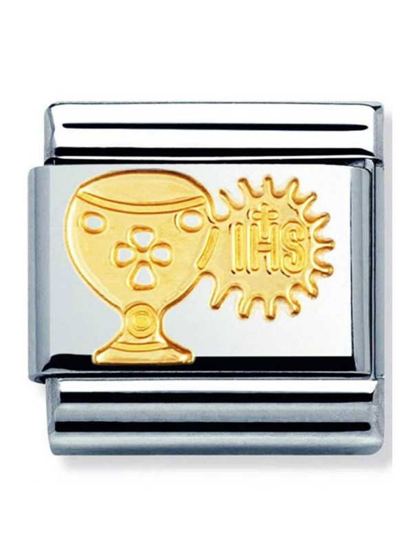 Maillon Nomination classic calice religieux en Or