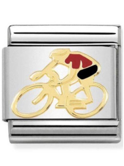 Maillon Nomination classic cycliste maillot rouge