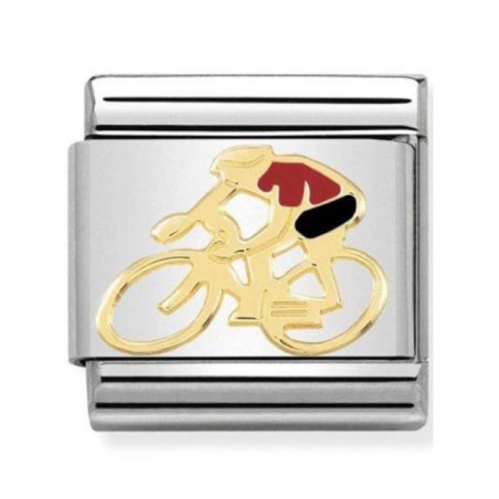 Maillon Nomination classic cycliste maillot rouge