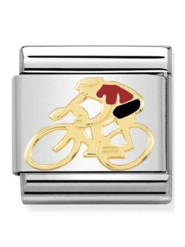 Maillon Nomination classic cycliste maillot rouge