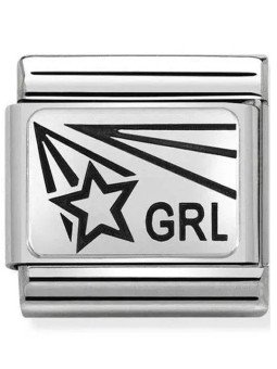 Maillon Nomination classic Girl en Argent