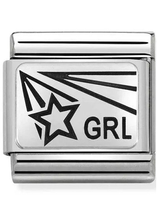 Maillon Nomination classic Girl en Argent