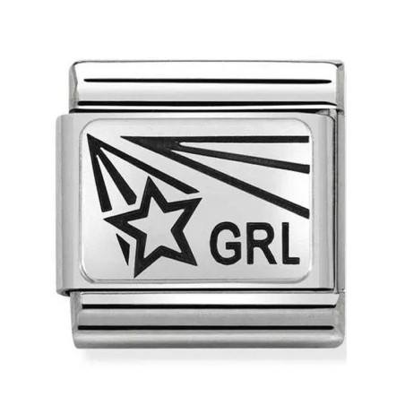 Maillon Nomination classic Girl en Argent