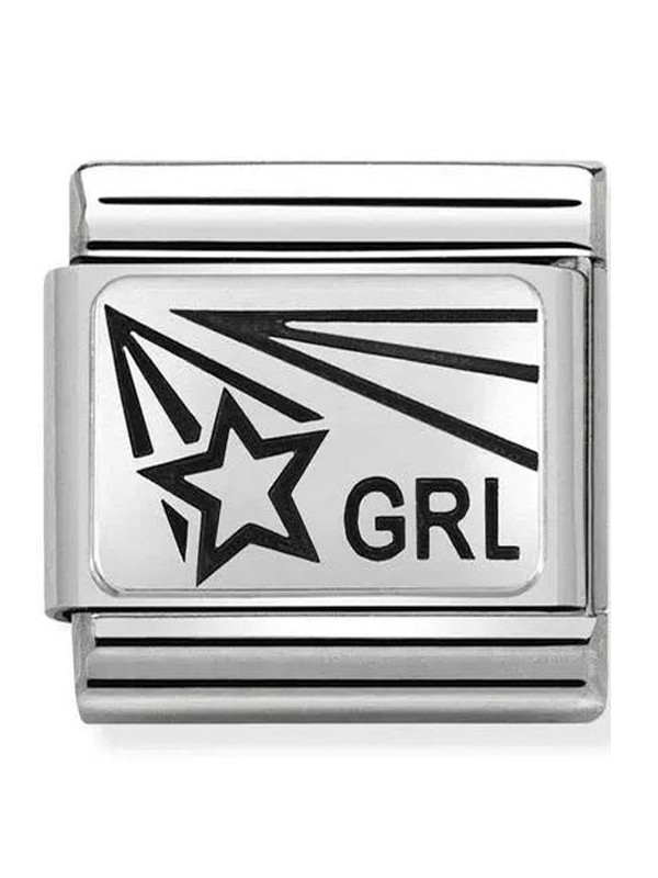 Maillon Nomination classic Girl en Argent