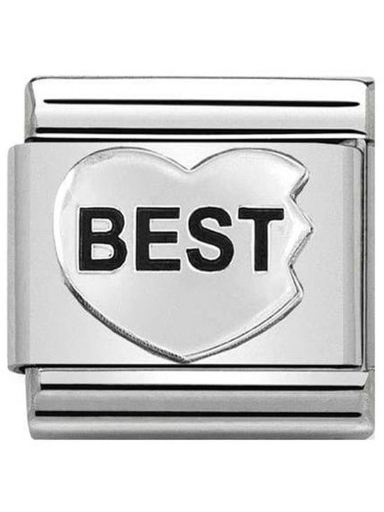 Maillon Nomination classic Best en Argent