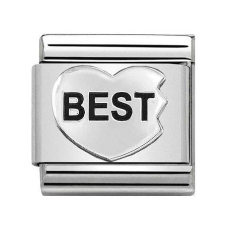 Maillon Nomination classic Best en Argent