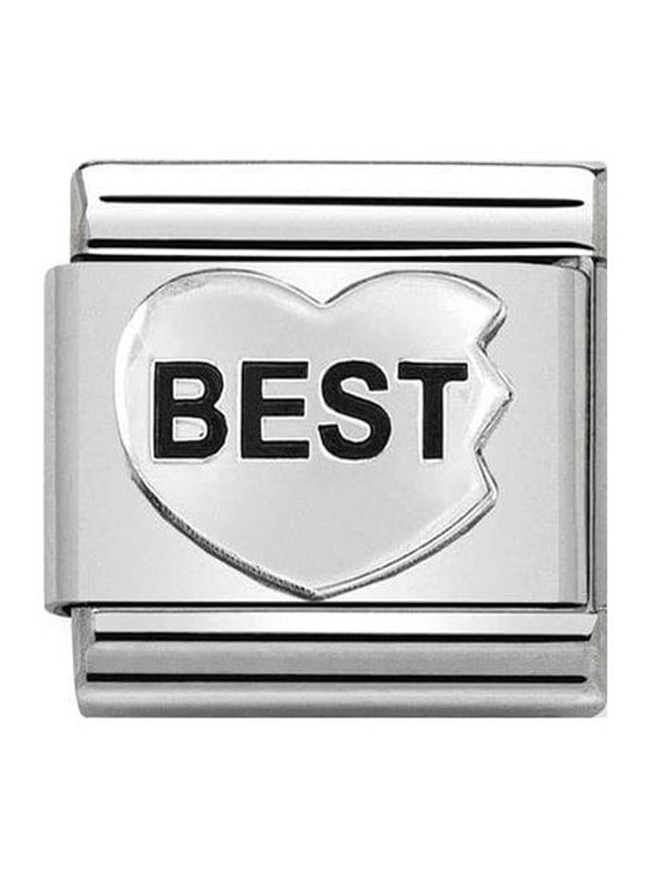 Maillon Nomination classic Best en Argent