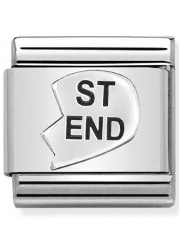 Maillon Nomination classic Be Fri en Argent