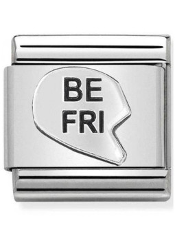 Maillon Nomination classic Be Fri en Argent