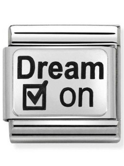 Maillon Nomination classic Dream On en Argent