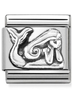 Maillon Nomination classic sirène en Argent